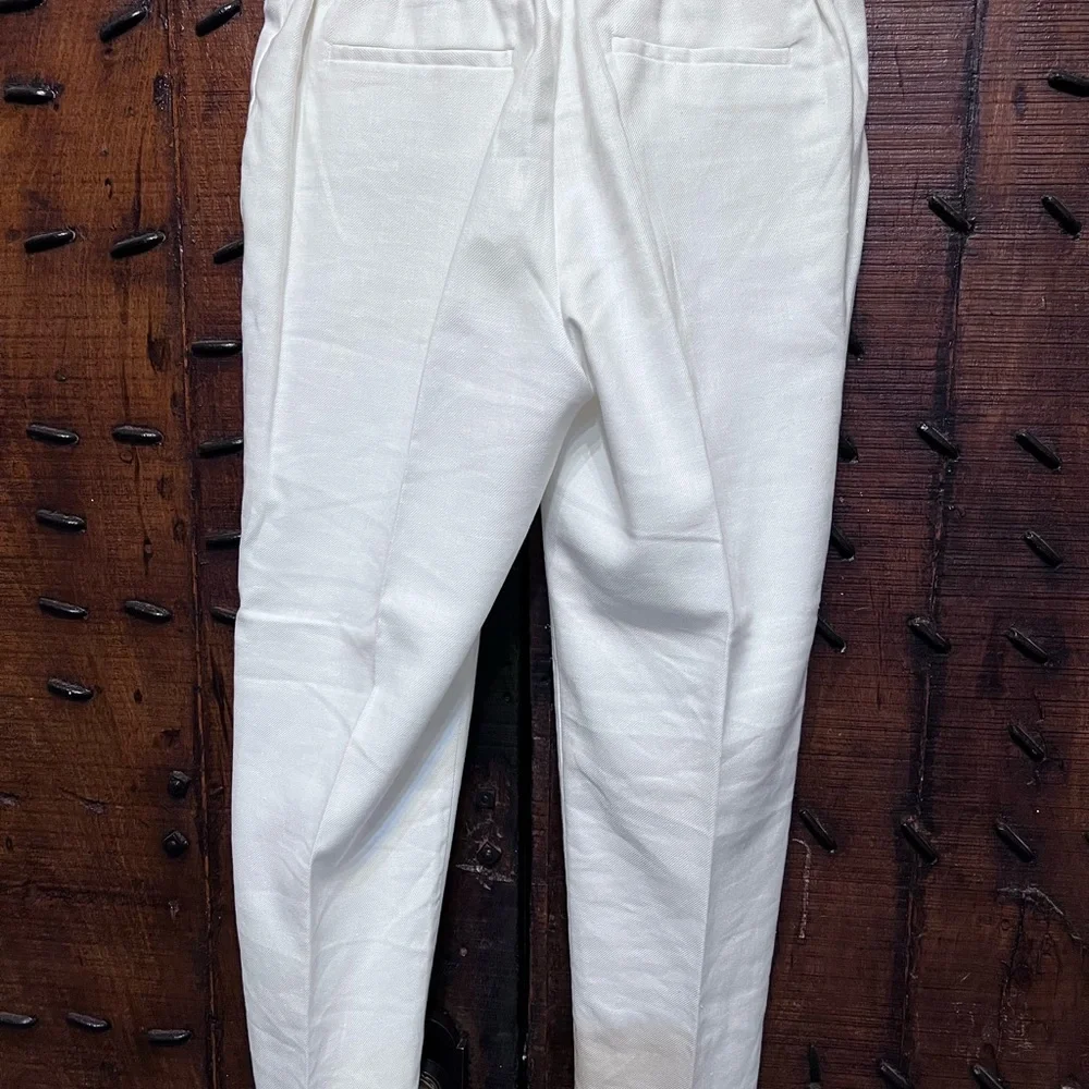 NWT Size 4 JCrew cream dress pants - Picture 4 of 12
